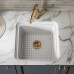 Audrine премиум врезная керамическая кухонная мойка квадратная 47см, керамика K-36259 Kohler