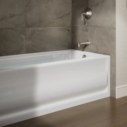 Bancroft Kohler встраиваемая ванна из акрила 152х81 см