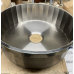 Brinx Kohler круглая стальная мойка барная 48см на столешницу с выступающим бортиком K-3674