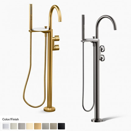 Components Kohler смеситель для ванны напольный K-T77984-9 K-T77984-4