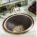 Serpentine Bronze Kohler встраиваемая овальная раковина с декором под бронзу 43х35 см