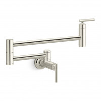 Purist pot filler Kohler K-35745 кран для налива воды над плитой хром