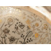 Mille Fleurs золото и платина декор встраиваемой под столешницу овальной раковины 49х41 см Kohler K-14218-T9