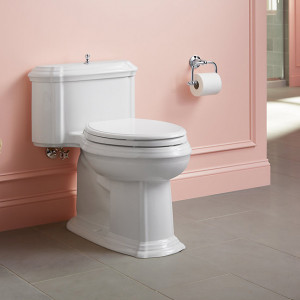 Portrait Kohler дорогой унитаз премиум моноблок удлиненный, белый В НАЛИЧИИ