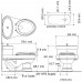 Kohler Revival (комплект) американский унитаз премиум (выпуск в пол) санфарфор и напольное биде, цвет темно-серый В НАЛИЧИИ