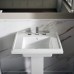 Tresham Kohler раковина с пьедесталом 61х50см, классика, белая K-2844