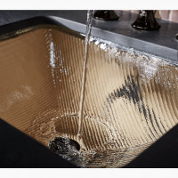 Yepsen Kohler встраиваемая прямоугольная раковина для ванной из цветного стекла с фактурой 506x394 мм