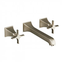 Memoirs Kohler смеситель для раковины настенный скрытого монтажа на 3 отверстия K-T448-3S-BN матовый никель браш (шлиф)