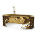 KOI Maison Valentina ванна премиум дизайнерская овальная из матовой латуни 180х75 см