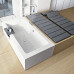 Style Makro ванна из акрила прямоугольная свободностоящая 170х75 180х80 200х105 см с аэромассажем