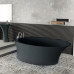 Hellen Mastella дизайнерская отдельностоящая овальная ванна 180х120 см, белая матовая, черная, или окрашенная снаружи RAL