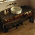 Slimline Glass & Glass+Wood Moma Design современная дизайнерская мебель для ванной Италия