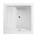 Kalia 2 MTI Bath глубокая встраиваемая сверху или под отделку ванна 120х120х83 см с интегрированным сиденьем