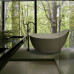 Savoy MTI Bath дизайнерская ванна "туфелька" овальная отдельностоящая 165х86 из минерального литья