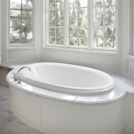 Victoria MTI Bath встраиваемая или свободностоящая овальная акриловая ванна в классическом стиле 150, 170, 180 см
