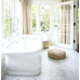 Parisian отдельностоящая прямоугольная ванна в классическом стиле из акрила 150 и 180 см