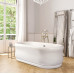 Parisian отдельностоящая овальная ванна в классическом стиле из акрила 150см В НАЛИЧИИ