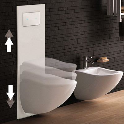 Инсталляция с возможностью управления высотой унитаза Инсталляция с возможностью управления высотой унитаза