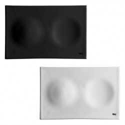 Moon OLI дизайнерская панель смыва унитаза сенсорная, керамика белая или черная В НАЛИЧИИ