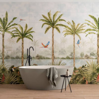 Tropical Oasis Original Style керамическая плитка с рисунком тропики, тропический лес