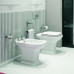 Pura Ceramica Bianca Petracers унитаз напольный (и биде) 57х36.5см, керамика белая