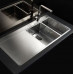 Reginox двойная кухонная мойка матовая нержавеющая сталь с боковым крылом 1100х510 (720х400) мм, левая или правая