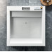 Maxi Rexa Design ванна квадратная отдельностоящая 150 - 200 см из искусственного камня Corian