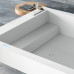 Maxi Rexa Design ванна квадратная отдельностоящая 150 - 200 см из искусственного камня Corian