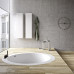 UNICO ROTONDA ванна круглая отдельностоящая 150 и 170 см Rexa Design из искусственного камня Corian