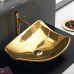 Scarabeo раковина с золотым декомом (сплошной и орнаментальный)