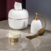 Hemisphere Cristal&Bronze премиум аксессуары из фарфора для ванной