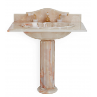 Shell Sherle Wagner премиум раковина столешница классика из натурального оникса или мрамора