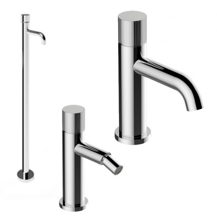 Sirius Stella смеситель для раковины в современном стиле на 1 отв,, хром, золото, бронза, никель, черный