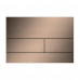 TECEsquare II панель смыва с двойная метал, цвет золото гляне или матов, никель матов, ржавая сталь В НАЛИЧИИ