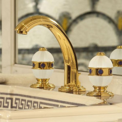 Amboise Lapis Lazuli смесители с лазуритом JCD