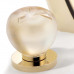 Pomme THG премиум смеситель для раковины на 3 отв, золото матовое, с ручками из хрусталя в форме яблока В НАЛИЧИИ 