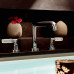 THG LALIQUE Bambou clear crystal премиум смеситель с ручками хрусталь