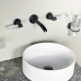 THG LALIQUE Bambou clear crystal премиум смеситель с ручками хрусталь