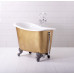 TUBBY TUB Traditional Bathrooms узкая и высокая ванная в классическом стиле на лапах
