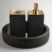PARIS Leather Collection Treesseci аксессуары для ванной из натуральной кожи