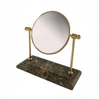 Makeup Treesseci зеркало косметическое на столешницу на мраморной подставке