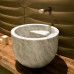 Vaselli Ciotola 52 см высокая круглая раковина чаша из натурального камня
