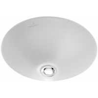 Loop Friends Villeroy Boch круглая 40 см аковина встраиваемая под столешницу, керамика белая