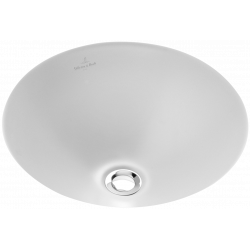 Loop Friends Villeroy Boch круглая 40 см аковина встраиваемая под столешницу, керамика белая