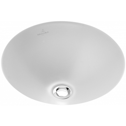 Loop Friends Villeroy Boch круглая 40 см аковина встраиваемая под столешницу, керамика белая