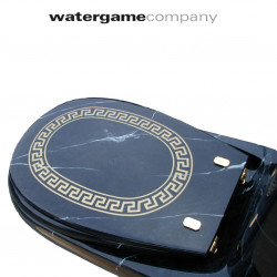 New Seat 3 Watergame приставной унитаз (и биде) премиум уровня с классическим декором или белый, черный, цветной