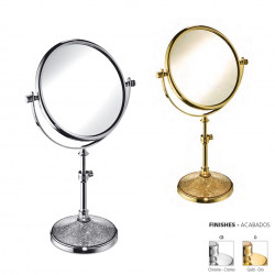 Starlight Round Windisch зеркало косметическое на столешницу с кристаллами Сваровски, хром, золото В НАЛИЧИИ