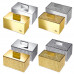 Starlight square Windisch аксессуары с кристаллами Swarovski для ванной душа прямоугольной формы хром золото
