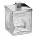 BOX Cracked CRYSTAL GLASS Windisch аксессуары для ванной из стекла с кракелюрами квадратные В НАЛИЧИИ