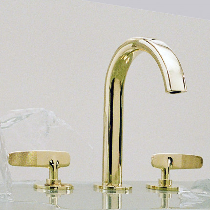 Veloce Zucchetti современный смеситель для раковины на три отверстия